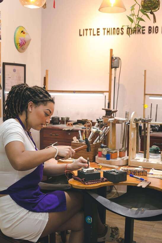 Ho Chi Minh City Vietnam: Silver Jewelry Making Workshop