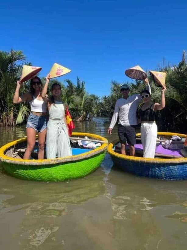 Hoi An: Basket Boat Ticket &Transfer 2Ways Cam Thanh Village - Explore the Basket Boat Experience