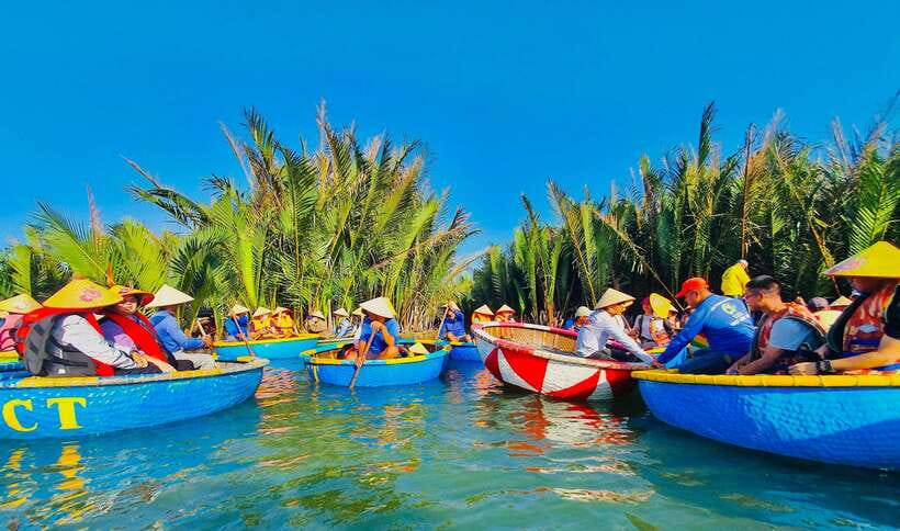 Hoi an : Cooking Class With Phở and Bamboo Basket Boat Tour