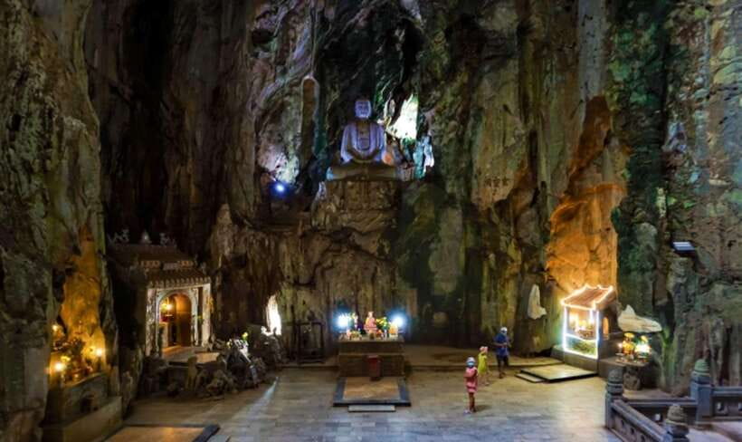 Hoi An: Marble & Monkey Mountains and Am Phu Cave Tour