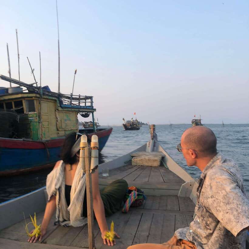 HoiAn Fishing BBQ Sunsent Cruise