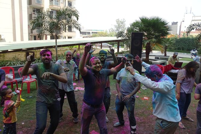 Holi Festival of Colours in India Private Party With Locals