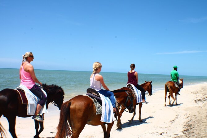 Horseback Riding, River Tubing and Martha Brae Rafting Private Tour