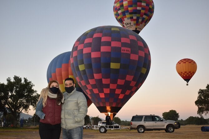 Hot Air Balloon Flight Over Teotihuacán