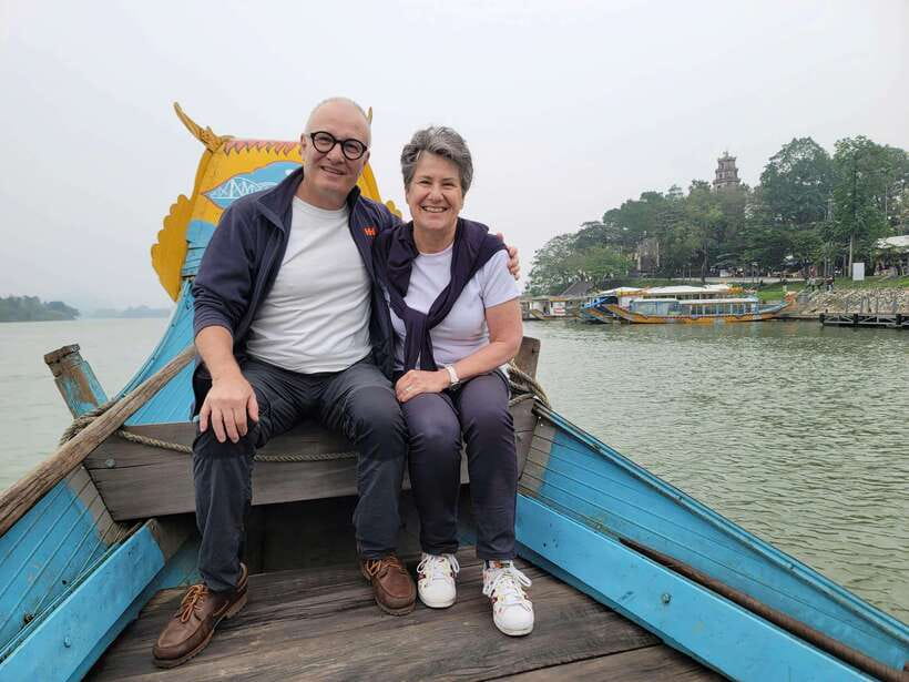 Hue: Royal Tombs, Pagoda, Perfume River by Dragon Boat & Car