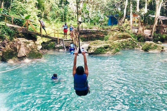 Irie Blue Hole Adventure Tour From Falmouth