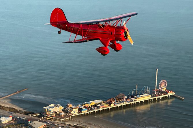 Island and Bolivar Tour, Open Cockpit Biplane Ride