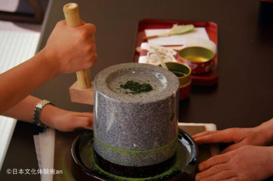 Japanese Traditional Sweets Making and Tea Ceremony