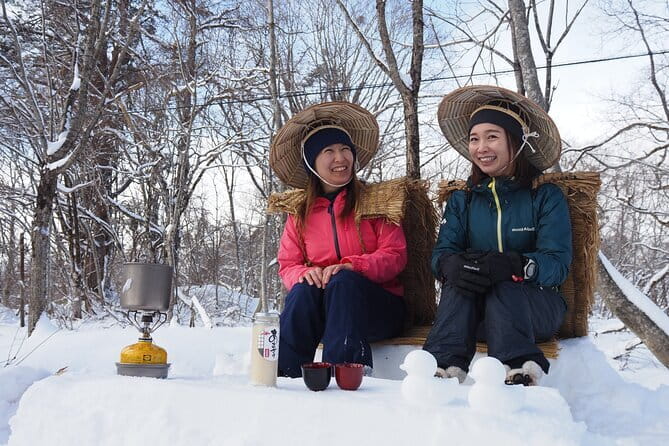 Kitashiobara-mura Private Winter Hiking in Kanjiki Tradition
