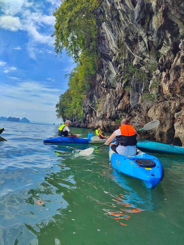 Ko Lanta: Ko Aung, Ko Phee Ghost Island Cave, Talabeng Kayak