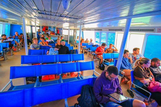 Koh Phangan to Koh Samui Airport by Seatran Discovery Ferry and Minivan