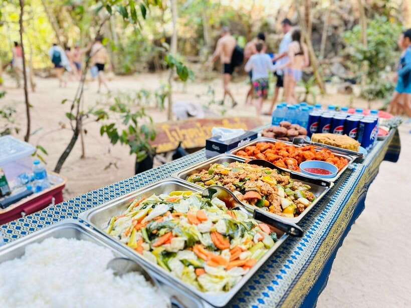 Krabi: 7 Islands Sunset Tour With Buffet Dinner & Snorkeling