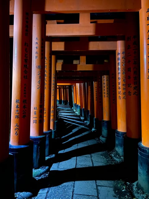 Kyoto Fushimi-Inari Night Walking Tour