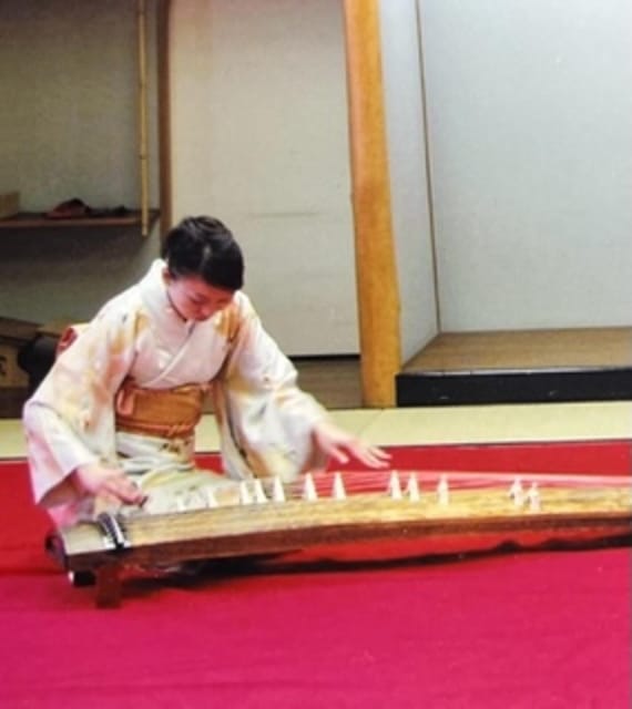 Kyoto: Japanese Koto Musical Instrument Class