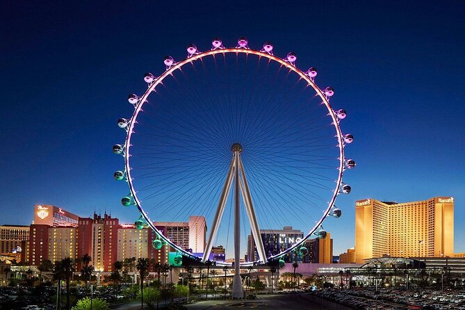 Las Vegas Night Tour With High Roller Wheel Ride Guided Tour - Overview of the Las Vegas Night Tour