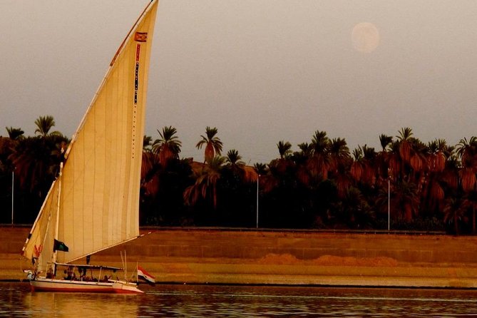 Luxor Felucca Boat Ride Including Lunch or Dinner