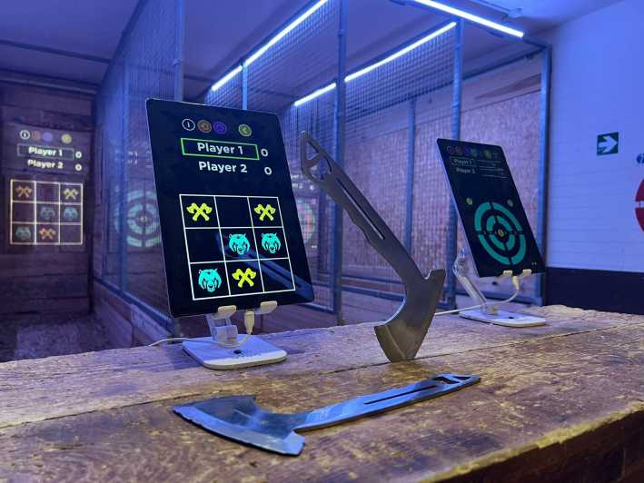 Madrid Atocha : Interactive Axe Throwing 2h