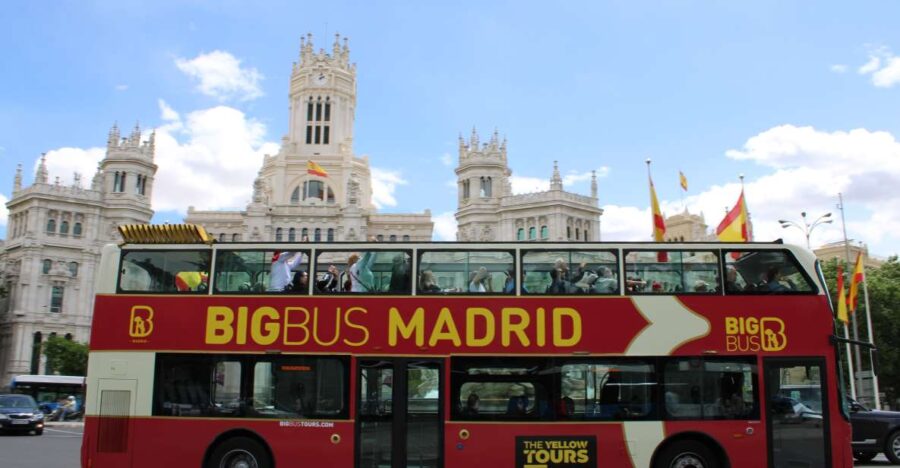 Madrid: Open-Top Big Bus Sightseeing Tour With Live Guide
