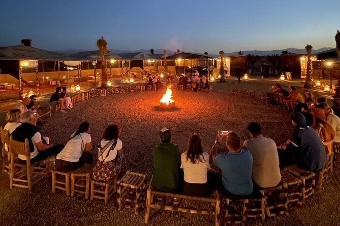 Magical Dinner and Sunset in Agafay Desert With Camel Ride : All Inclusive - Experience Overview