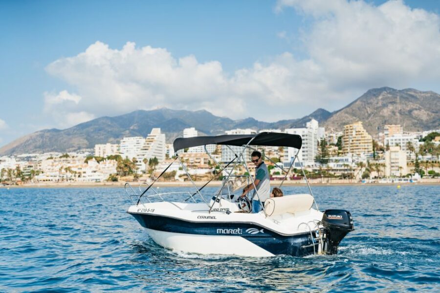 Malaga: Boat Rental Without a License for Dolphin Watching - Activity Overview
