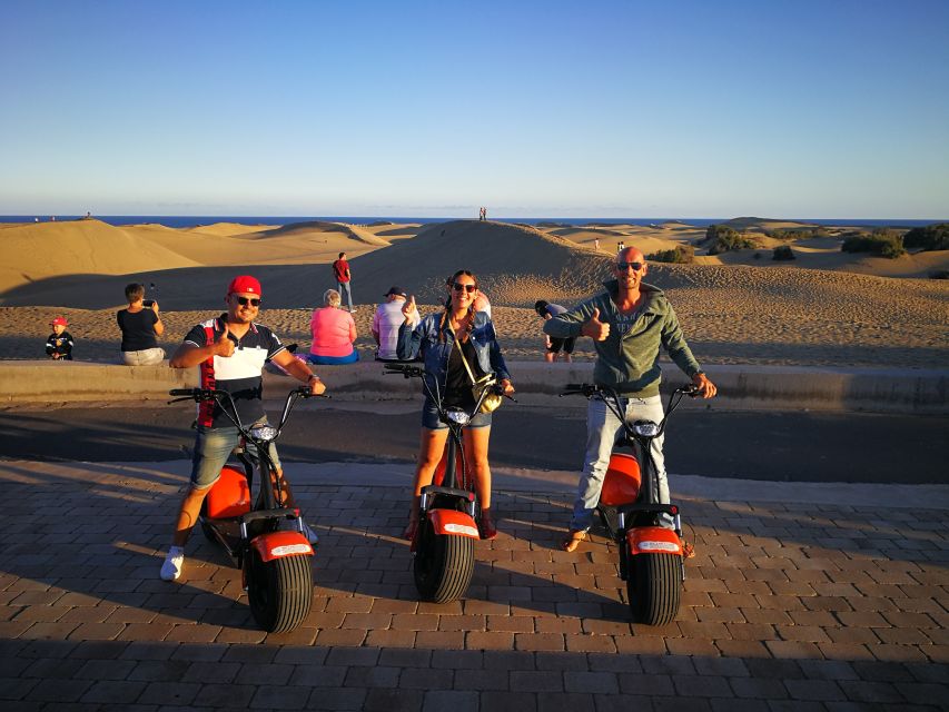 Maspalomas: 2-Seater Chopper E-Scooter Rental