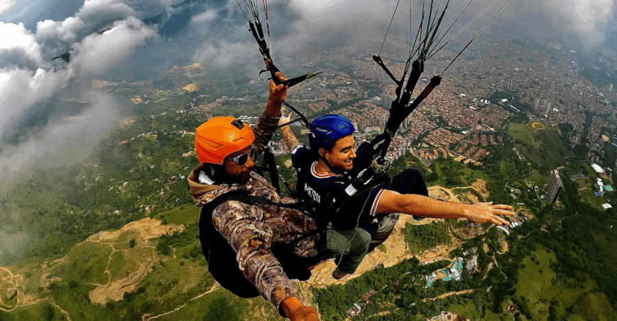Medellin: Paragliding RUBEN FLY