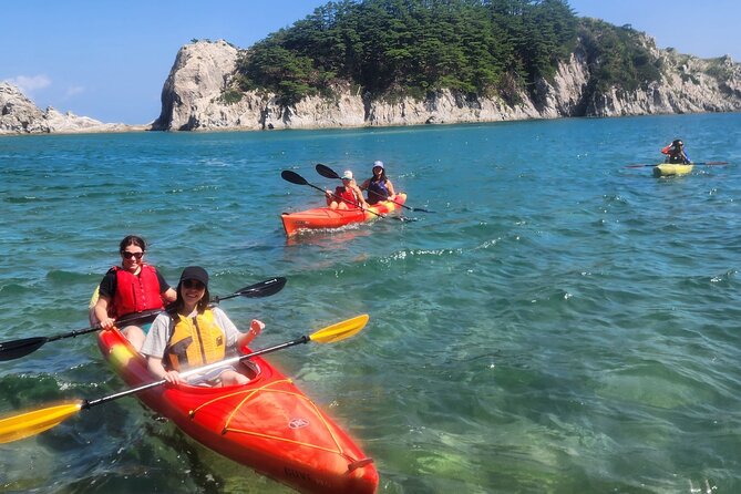 Michinoku Coastal Trail Activity Miyako Sea Kayak and Local Lunch