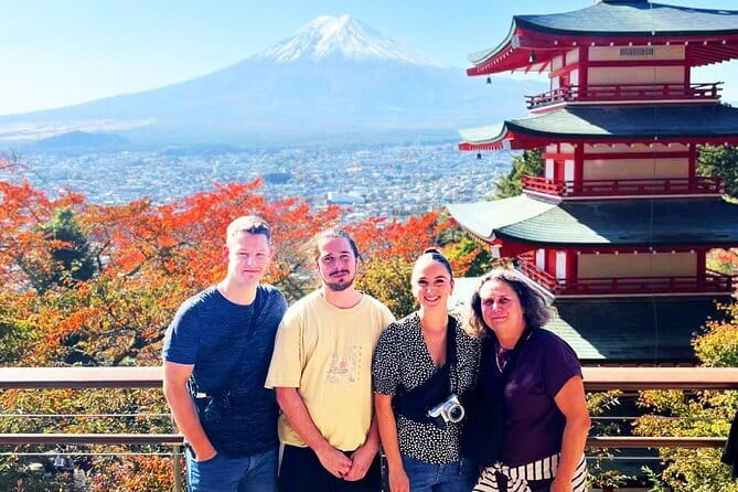 Mt.Fuji Arakurayama Sengen Park,Oshino Hakkai,Kawaguchi Lake Tour