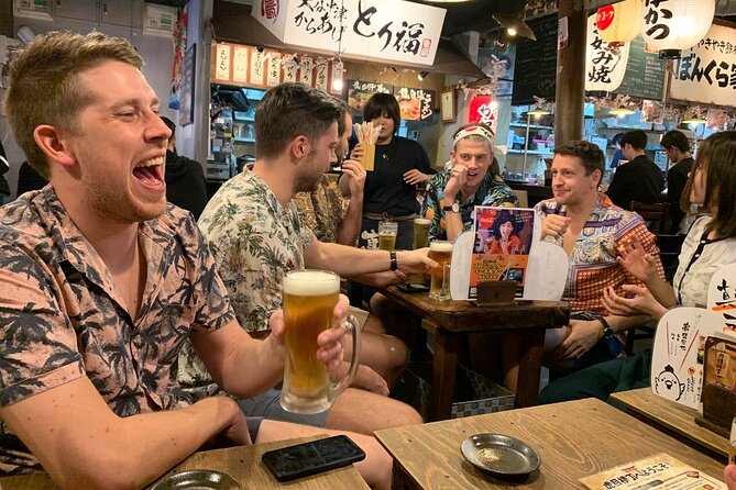 Near Kansai Airport: Izumisano Night Food Tour With Guide