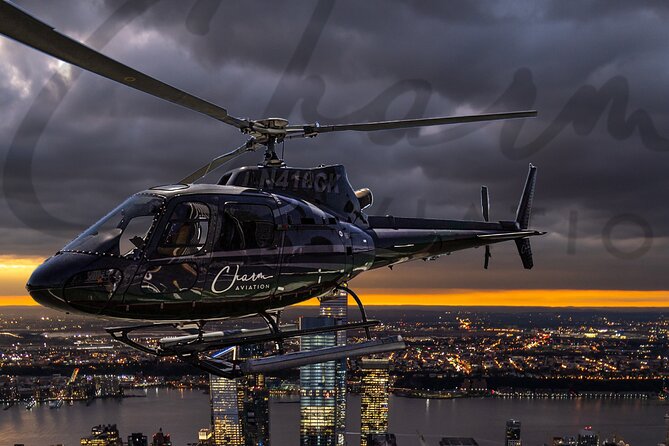 New York City Night Lights Helicopter Tour From New Jersey - Tour Overview and Experience