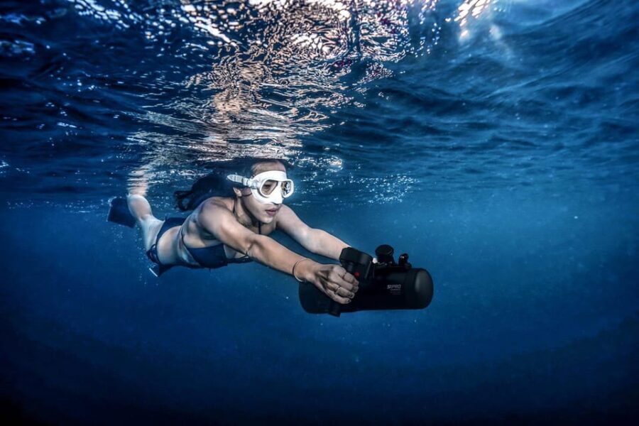 Nice, Cap Dail: Sea Scooter Snorkeling Tour