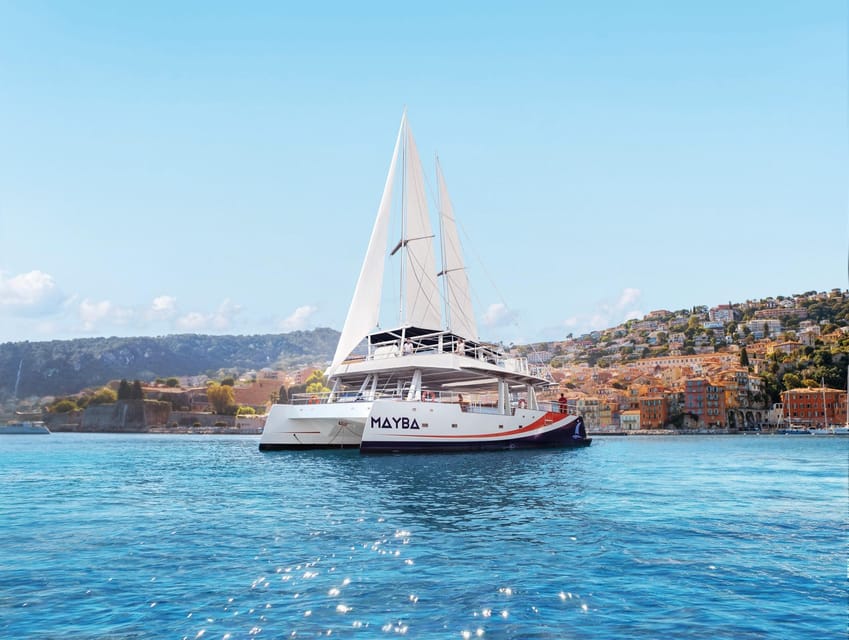 Nice : the Morning Discovery at Sea, Guided Tour of the Coastline on a Catamaran - Tour Overview and Details