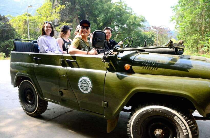 Ninh Binh Jeep Tour One Day – Pick up at Ninh Binh