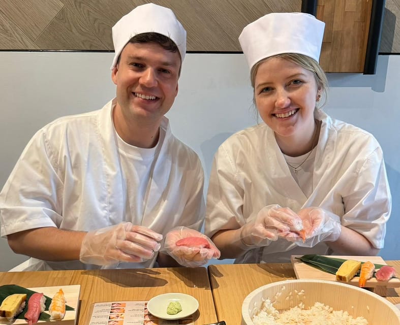 Osaka Dotonbori: Vegan/Vegetarian Sushi Making Experience