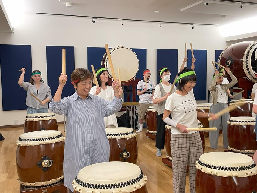 Osaka: Japanese Drum Taiko Workshop