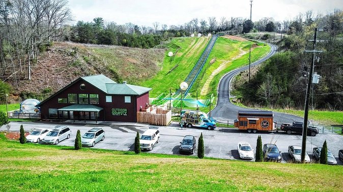 Outdoor Gravity Park Zorbing Admission Ticket in Pigeon Forge