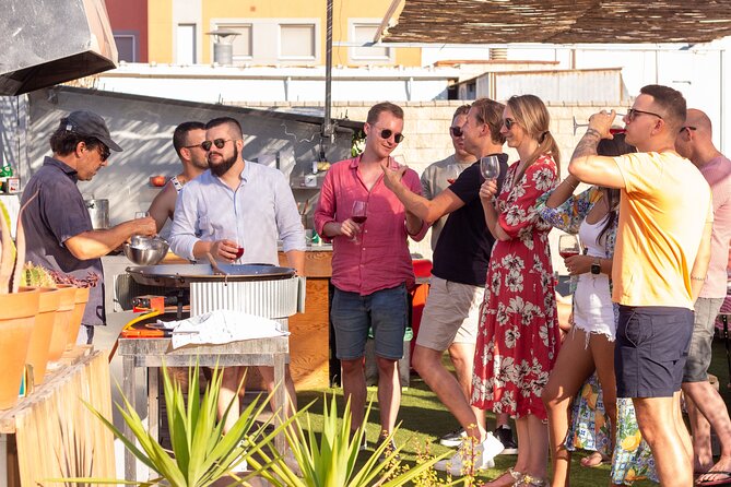 Paella Master Class in a Charming Rooftop Kitchen
