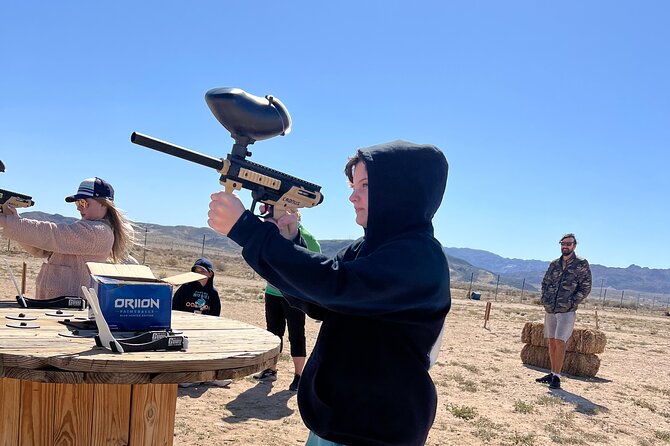 Paintball Target Shooting Experience in Joshua Tree