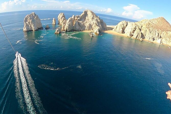 Parasailing at Lands End Cabo San Lucas