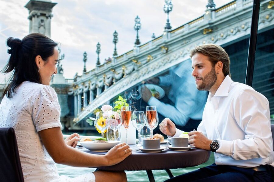 Paris: 3-Course-Dinner Cruise With Wine on the Seine River - Overview and Pricing