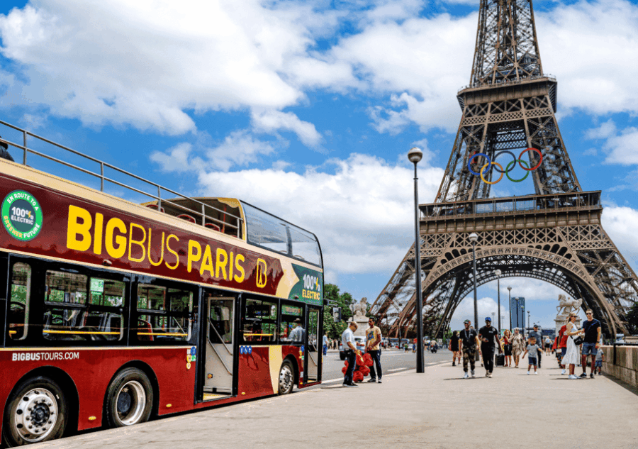 Paris: Big Bus Hop-On Hop-Off Tour With Optional Cruise