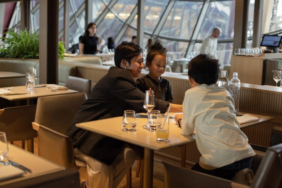 Paris: Eiffel Towers Madame Brasserie and 3-Course Lunch