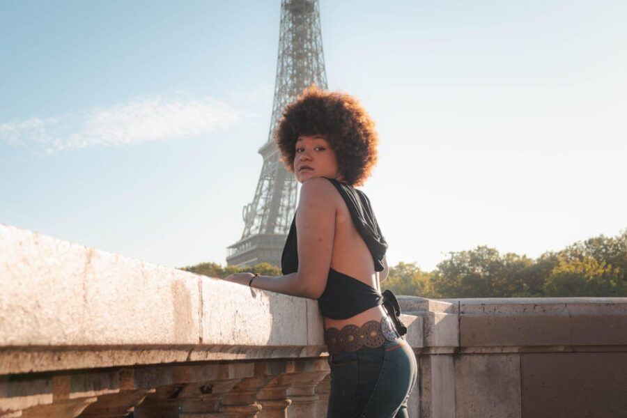 Paris Portrait Photoshoot at the Eiffel Tower