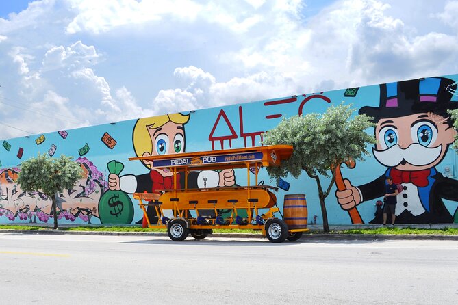 Pedal Pub Miami Wynwood Graffiti Bar Tour - What to Expect on the Pedal Pub Tour