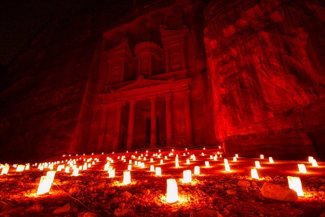 Petra Day and Night Private Full-Day Tour From Amman or Airport