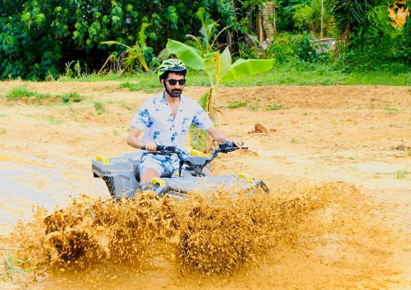 Phang Nga: ATV, ZipLine,Rafting Adventure & Monkey Temple