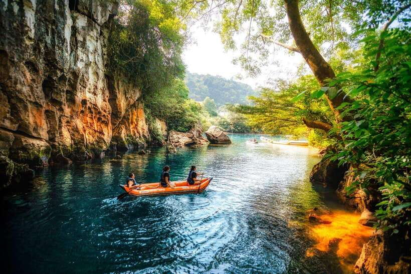 Phong Nha: Zipline Dark Cave & Paradise Cave Exploration