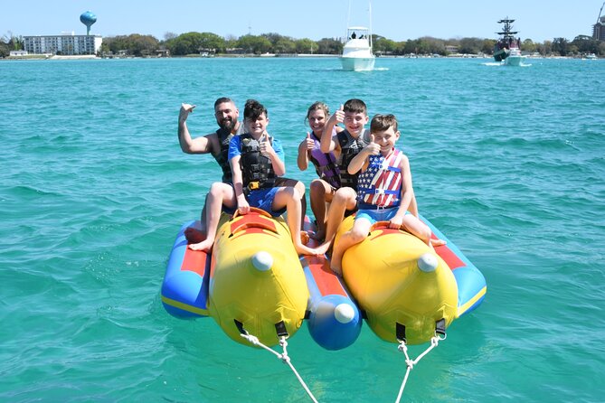 Private Banana Boat and Dolphin Spotting Review - Overview of the Private Banana Boat Experience