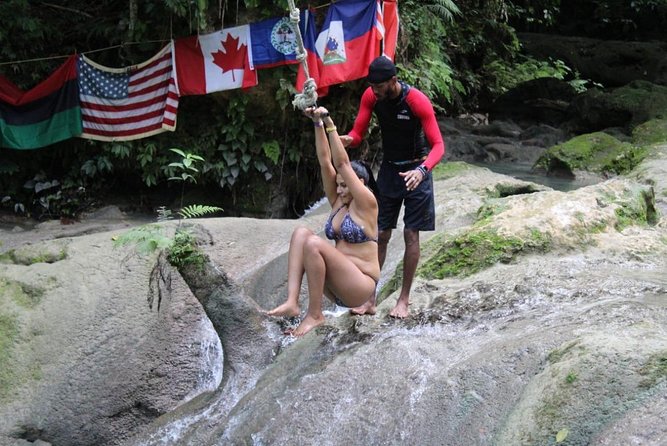 Private Blue Hole Secret Falls & River Tubing With Transportation