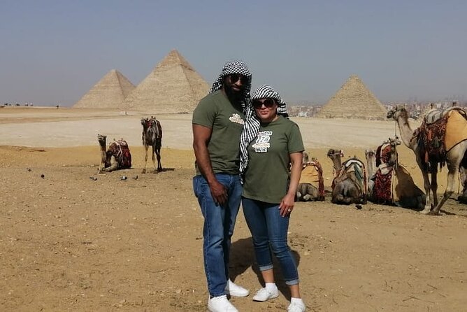 Private Day Tour Giza Pyramids Sphinx Memphis and Saqqara